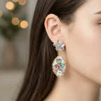 Floral Pearl Earrings GWE -196
