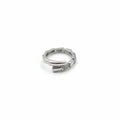 Silver Knot CZ Adjustable Ring GWR -61