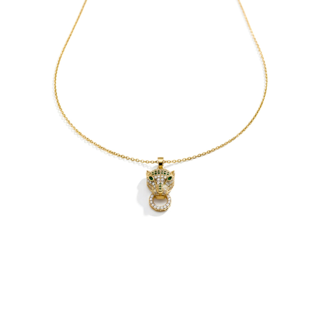 Pavé Crystal Panther Women Neckless GWN -77