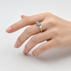 Emerald Spark Snake Ring GWR -78