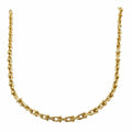 Men’s Gold Tone Beaded Link Chain GMC -23