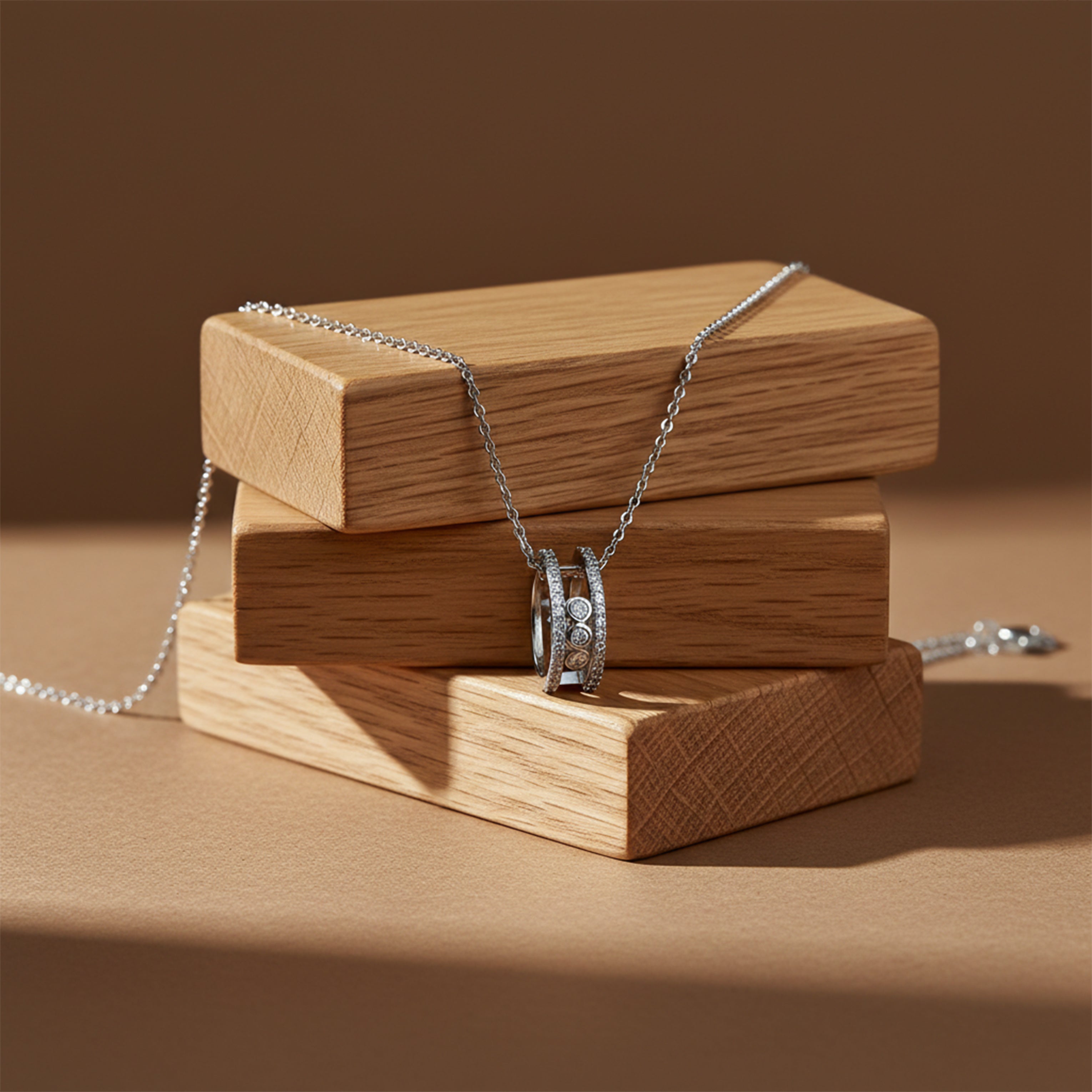 Sparkle Pendant Necklace GWN -48