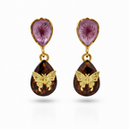 Butterfly Teardrop Earrings GWE -221