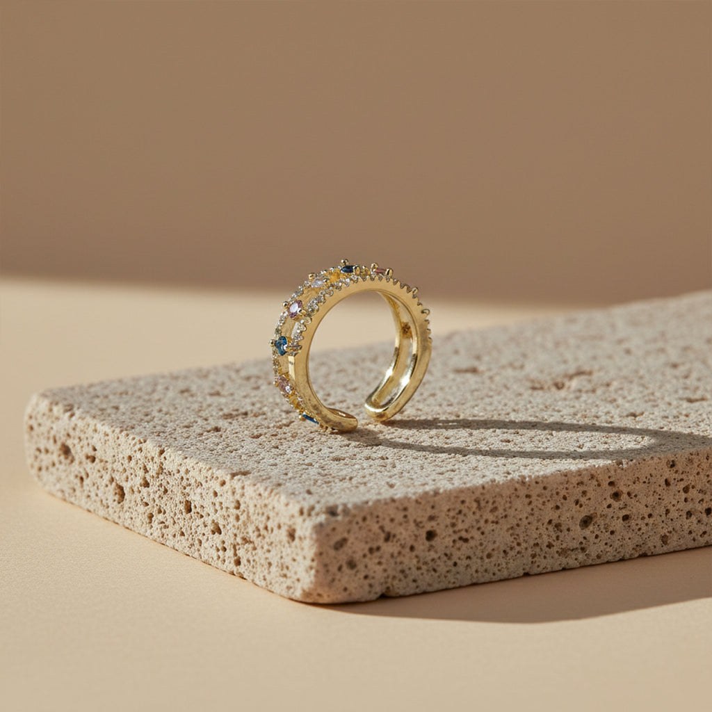 Golden Rainbow Ring GWR -43