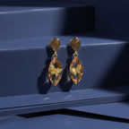 Champagne Butterfly Earrings GWE -217