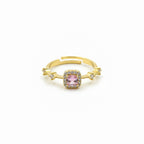 Pink Halo Adjustable Ring GWR -71