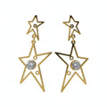 Celestial Star Drop Earrings GWE -78