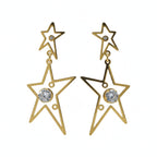 Celestial Star Drop Earrings GWE -78