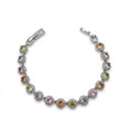 Silver Multi-Color Bracelet GWB -152