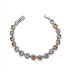 Silver Multi-Color Bracelet GWB -152