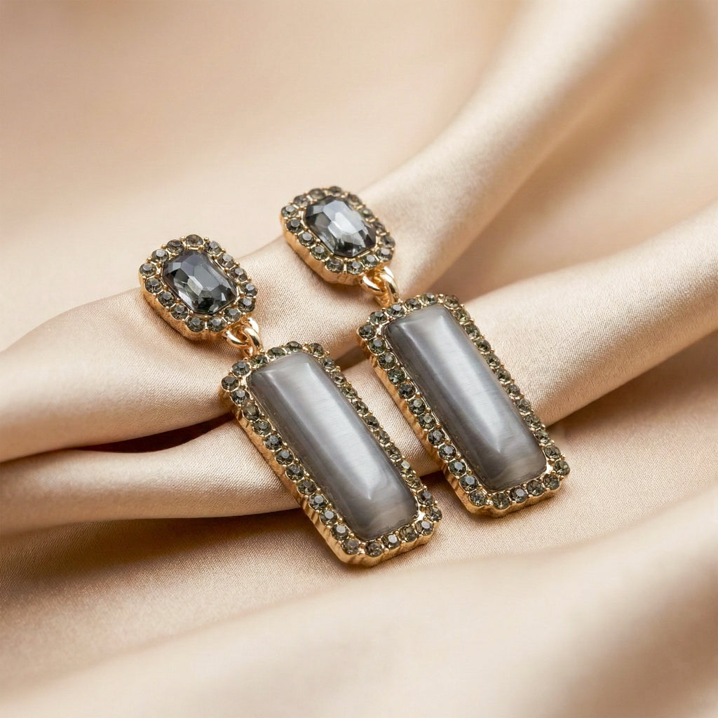 Rectangular Drop Earrings GWE -187