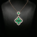 Suhasini Emerald Envy Neckless GWN -25