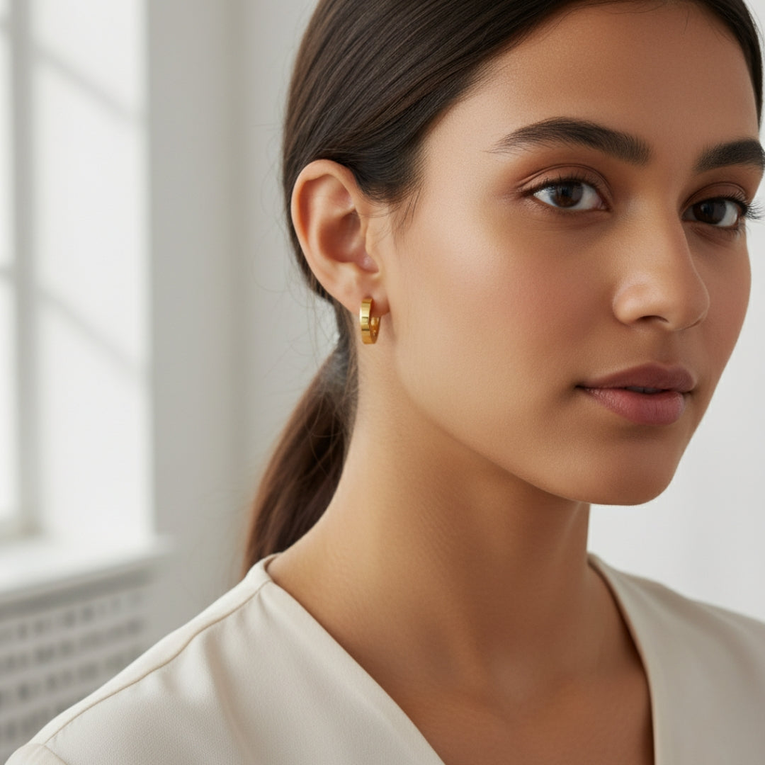 Classic Round Earring GWE -11
