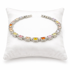 Multicolor Crystal Tennis Bracelet GWB -137