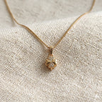Elegant Floral Gold Necklace GWN -165