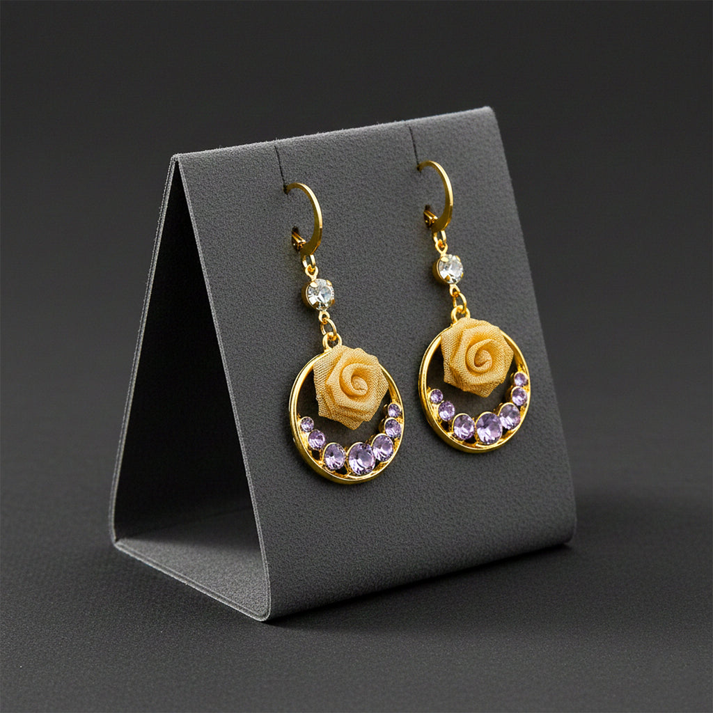 Gold Hoop Earrings GWE -159