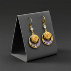 Gold Hoop Earrings GWE -159