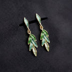 Green Leaf Earrings GWE -194