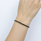 Black Stone Tennis Bracelet GWB -66