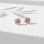 Blush Halo Stud Earrings GWE -73