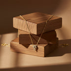 Golden Clover Spark Pendant Necklace GWN -55