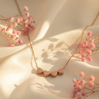 Bharati Rose Gold Necklace GWN -28