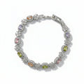 Silver Multi-Coloro Bracelet GWB -147