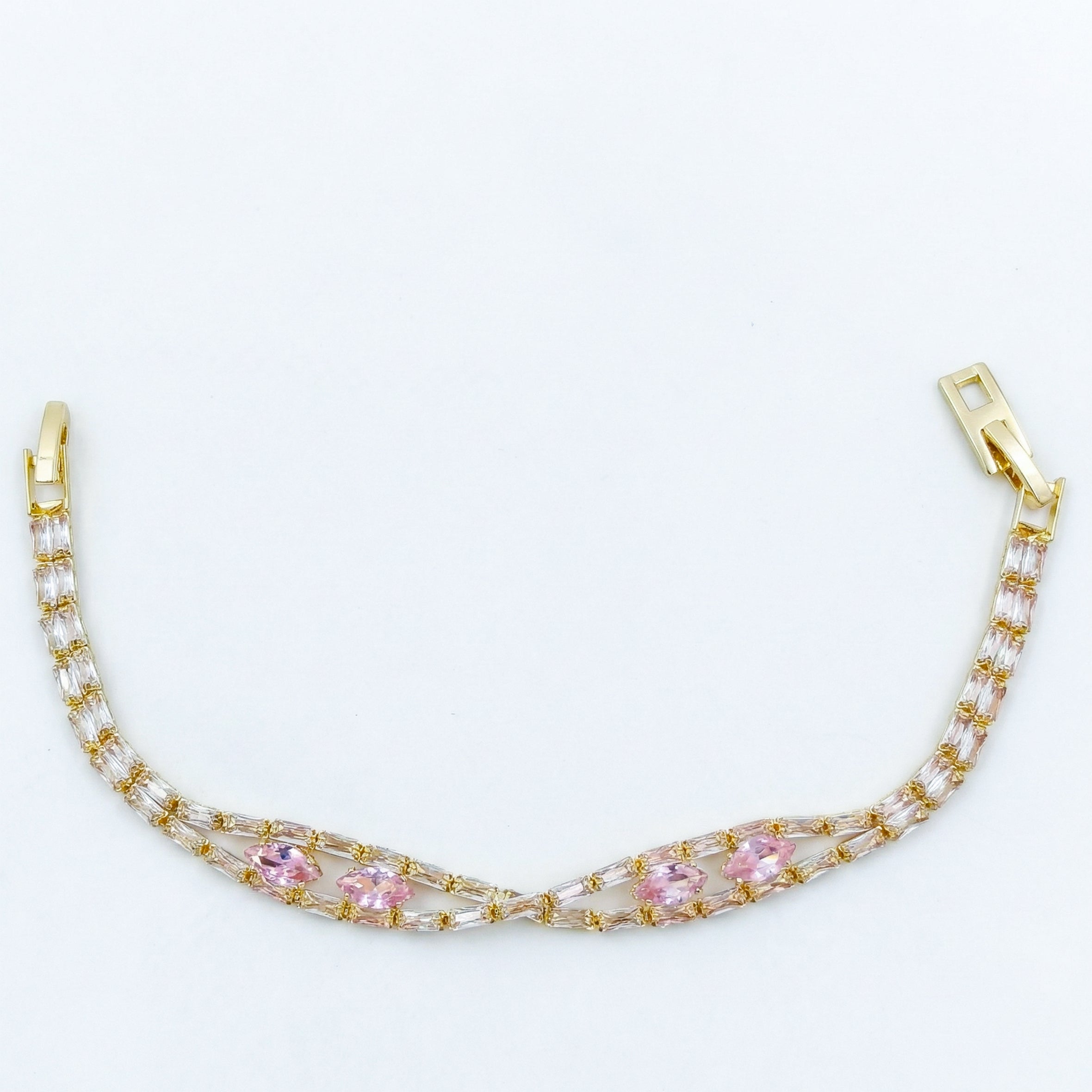 Blush Pink Butterfly Bracelet GWB -125