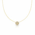 Clover Crystal Pendant Necklace GWN -138