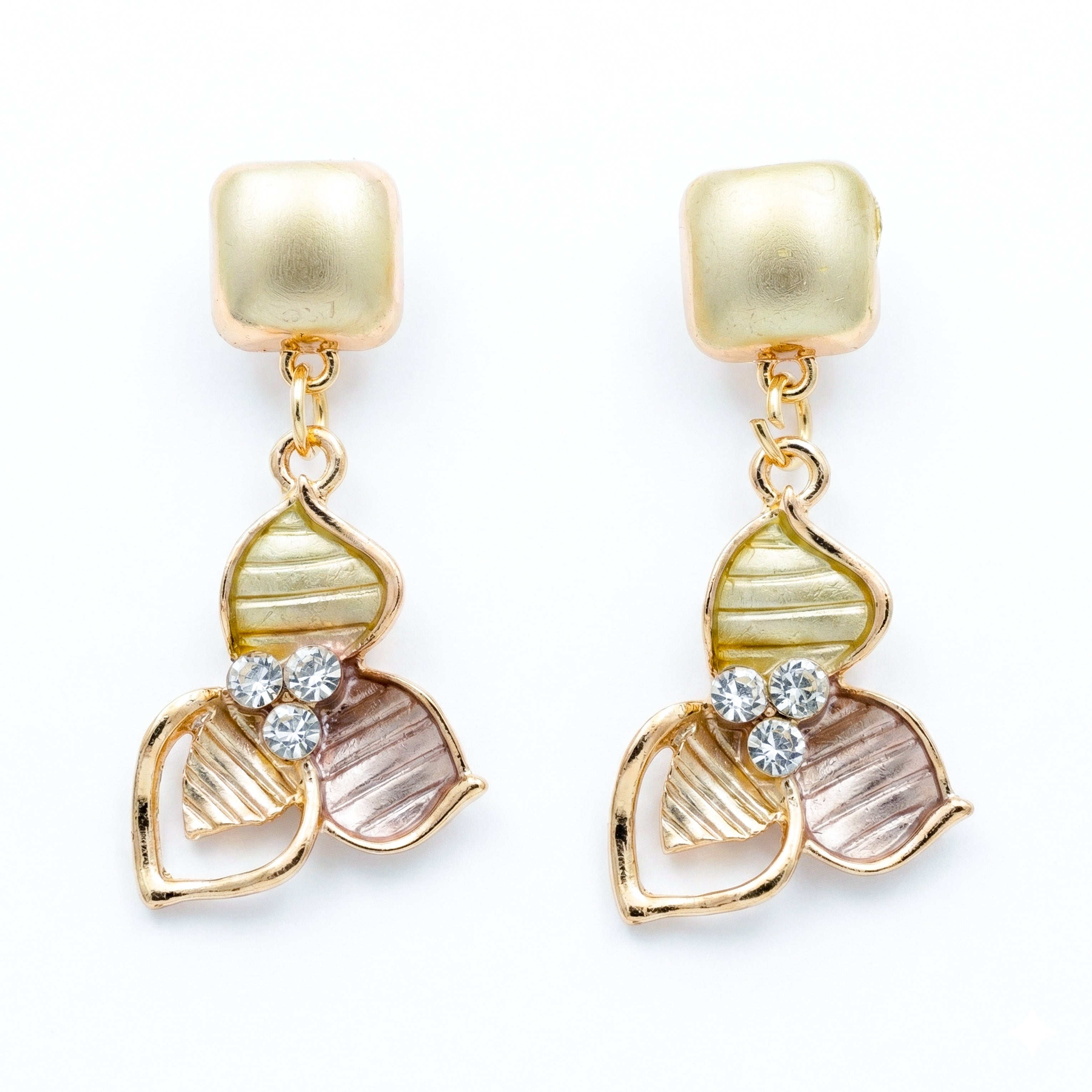 Heart Drop Earrings GWE -188