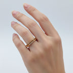 Golden Hexa Spark Ring GWR -16