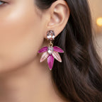 Crystal Drop Earrings GWE -198