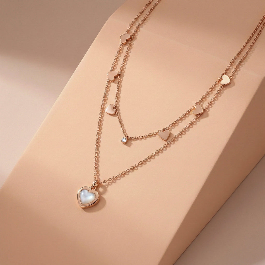 Zyra Twin Grace Necklace GWN -1