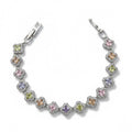 Silver Multi-Color Princess Bracelet GWB -153