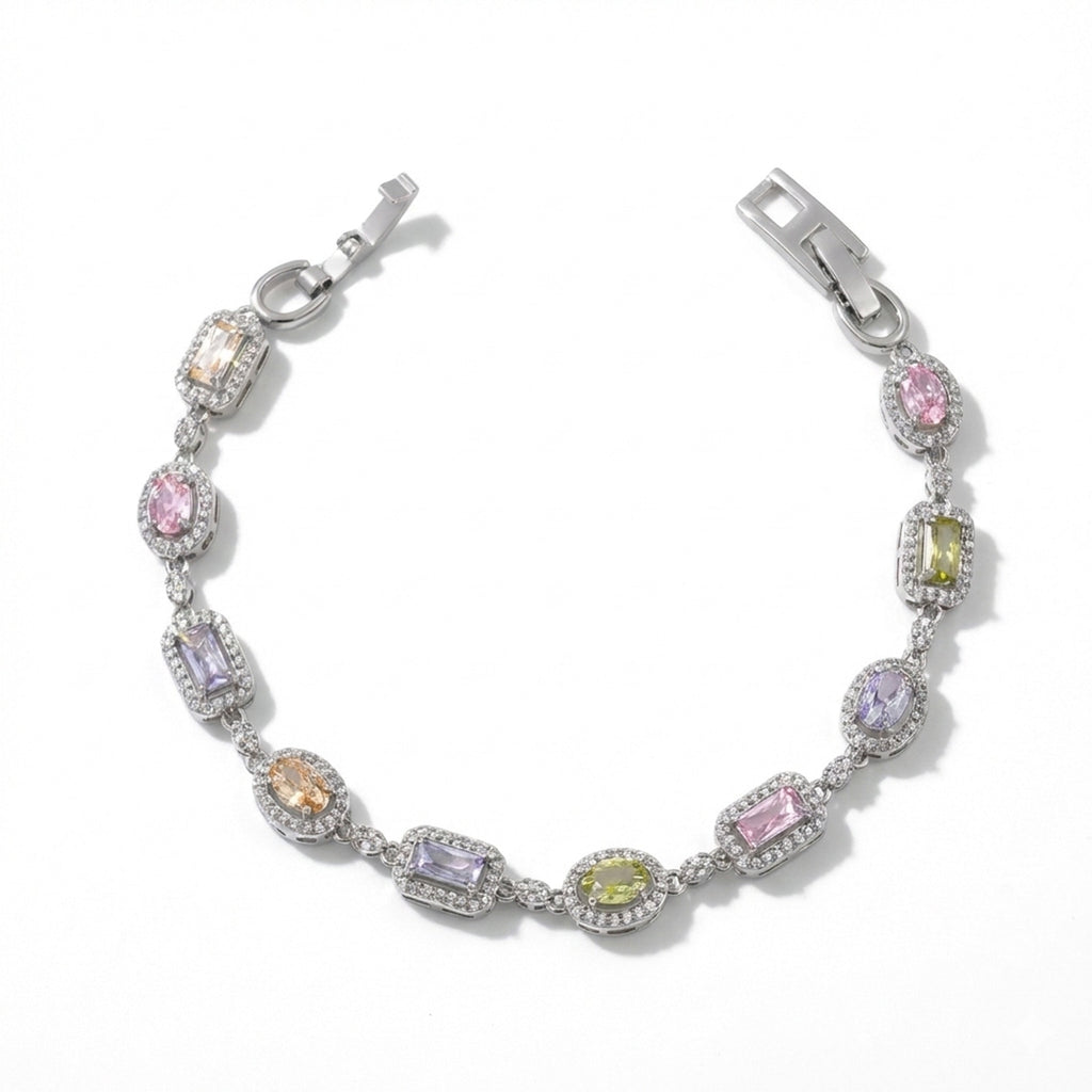 Multi-Shape Pastel Bracelet GWB -148
