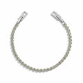 Green Halo Tennis Bracelet GWB -122