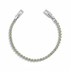 Green Halo Tennis Bracelet GWB -122