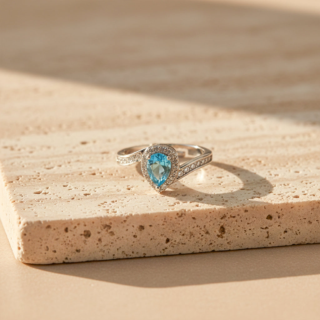 SkyDrop Blue Halo Ring GWR -37
