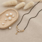 Elegant Crystal Curve Mangalsutra GM -20