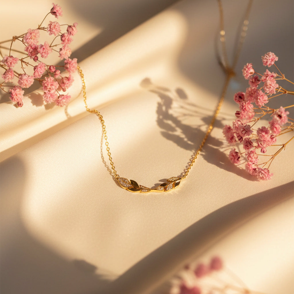Swarna Leaf Neckless GWN -7