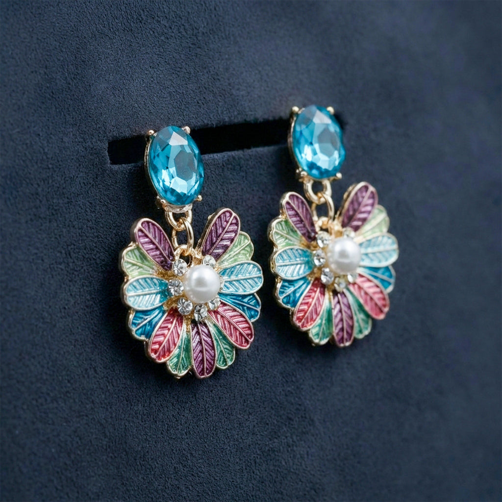 Multicolor Earrings GWE -179