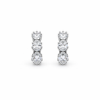 Crystal Cascade Stud Earrings GWE -88