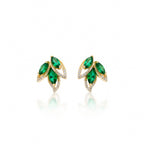 Green Marquise Earrings GWE -171