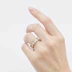 Golden Crown Cuff Ring GWR -22