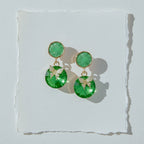 Green Butterfly Earrings GWE -226