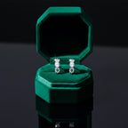 Crystal Cascade Stud Earrings GWE -88