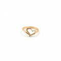 Golden Heart Spark Ring GWR -15