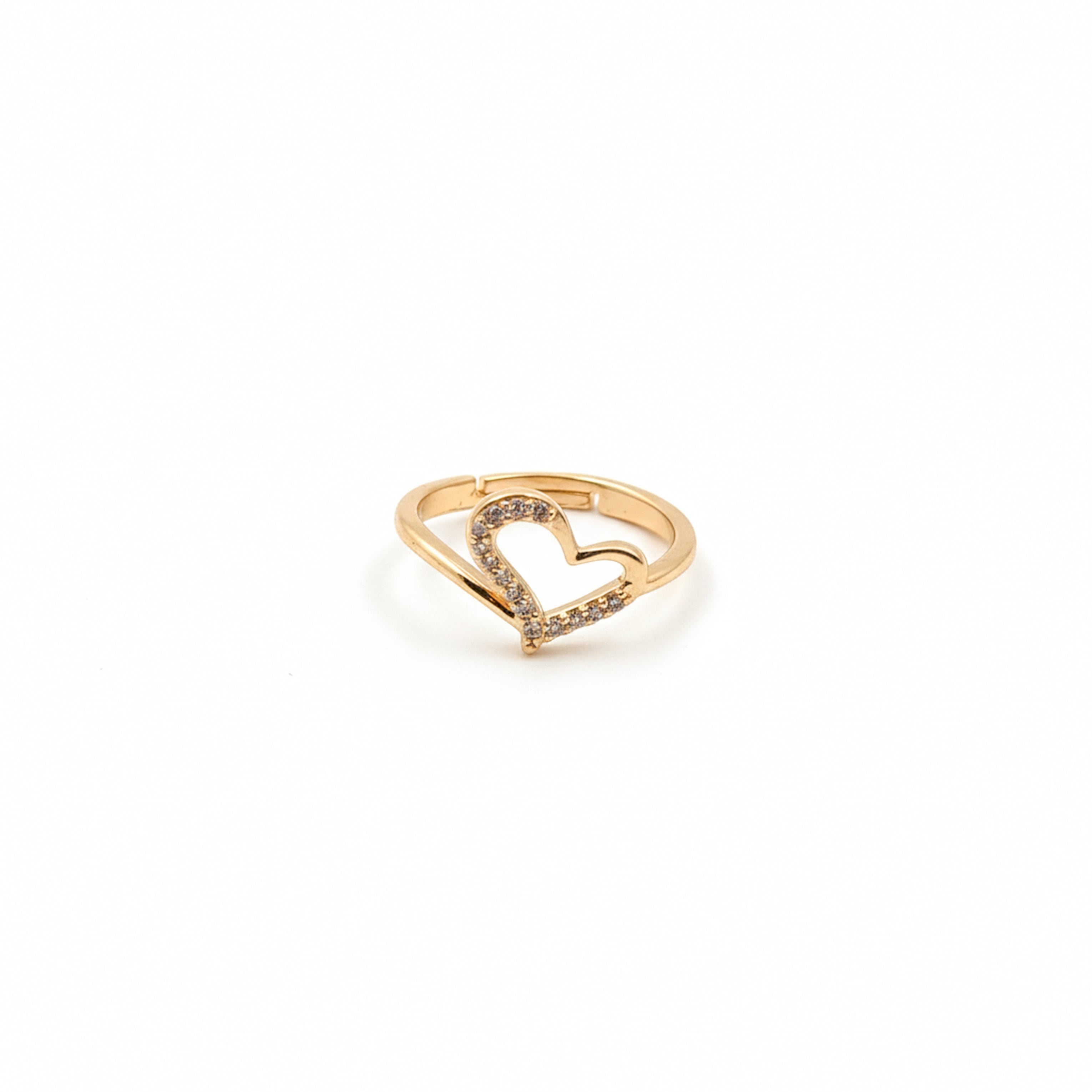 Golden Heart Spark Ring GWR -15