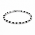 Black & White Diamond Bracelet GWB -119