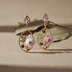 Blush Bloom Earrings GWE -181